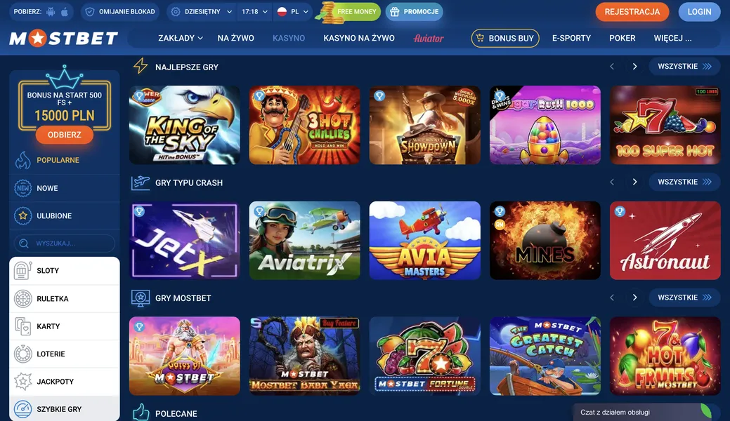 Zalety korzystania z Mostbet Casino aplikacja